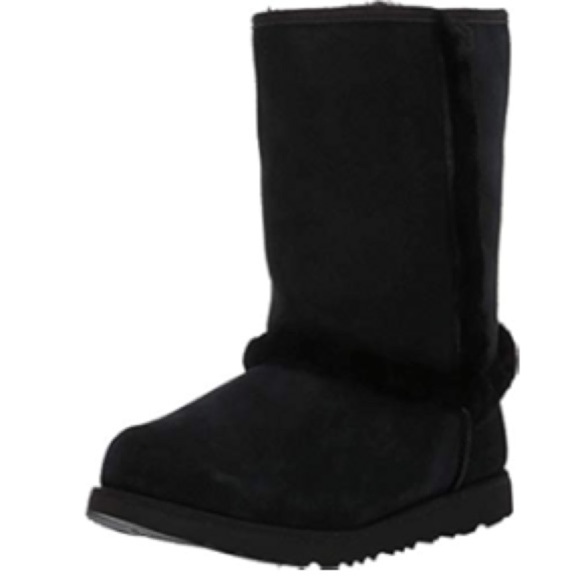 UGG Kids Hadley II Waterproof Tall (Big Kid) Black | NEW in BOX!!!🖤 - Picture 1 of 6